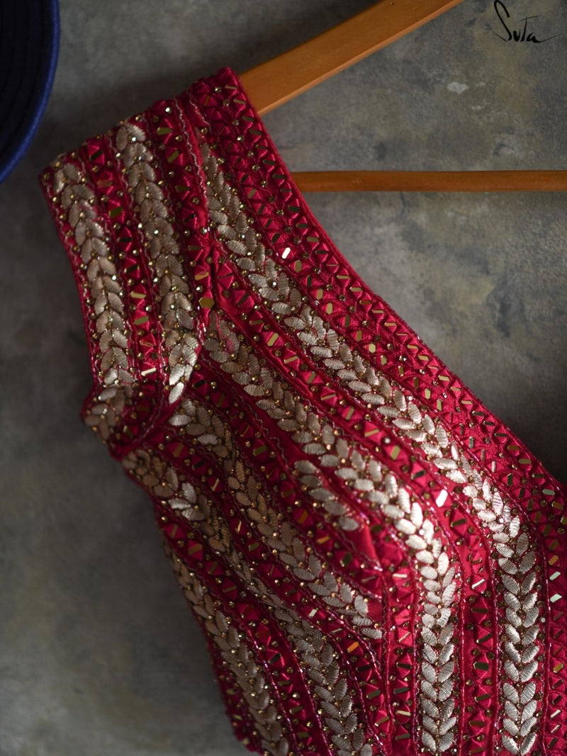Sharmaati Lakeer (Blouse) - suta.in