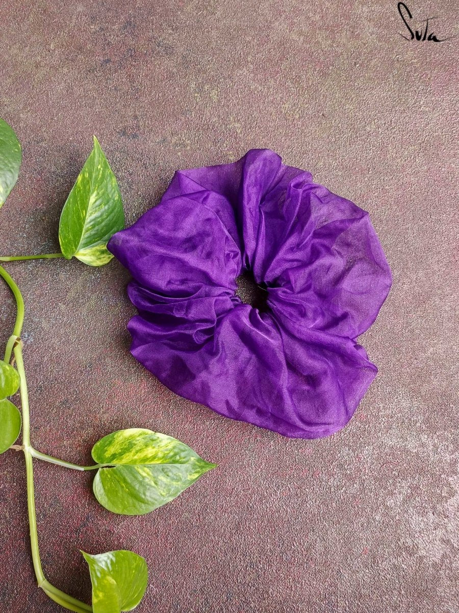 The Purple Rose (Scrunchies) - suta