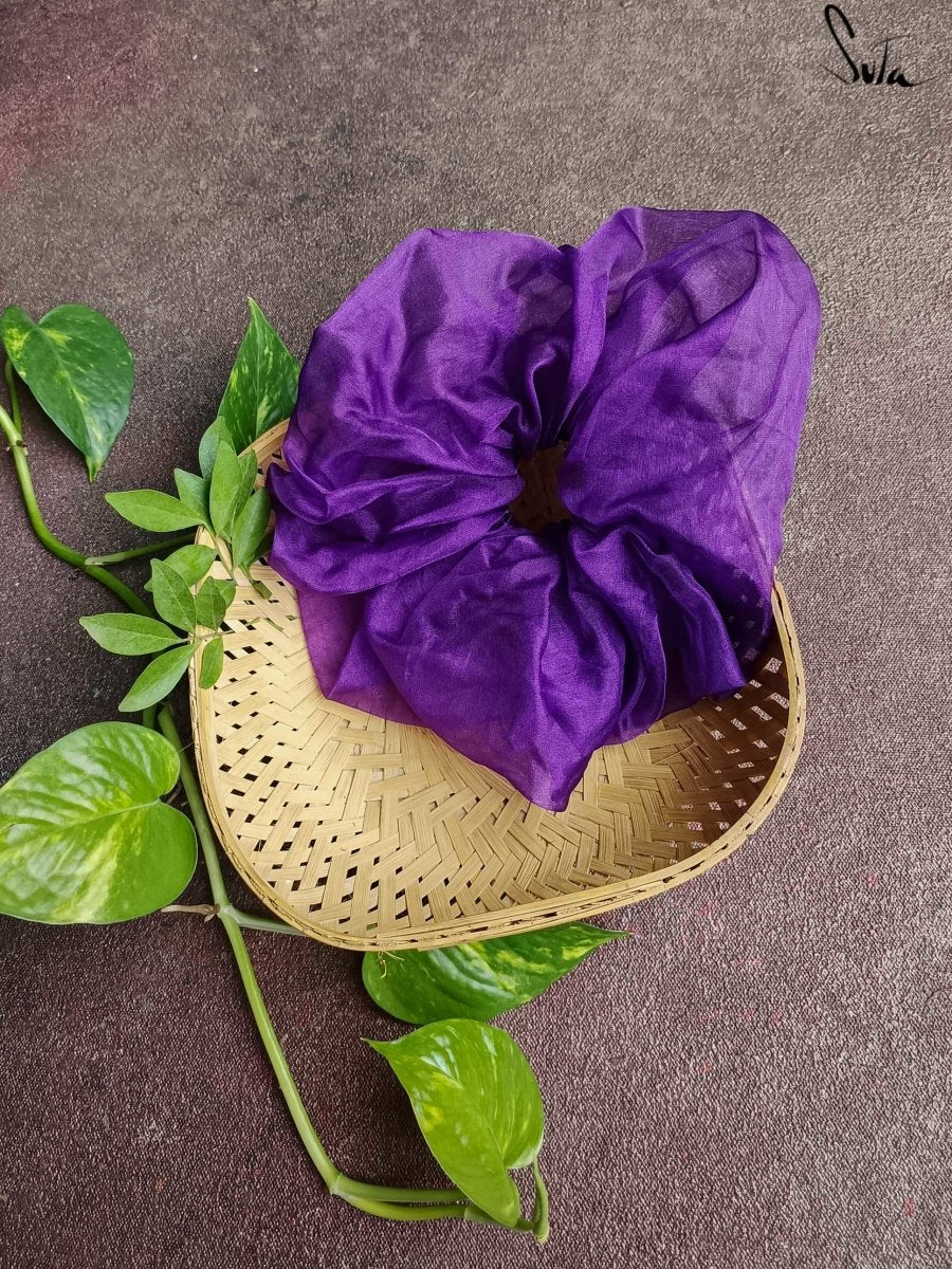 The Purple Rose (Scrunchies) - suta