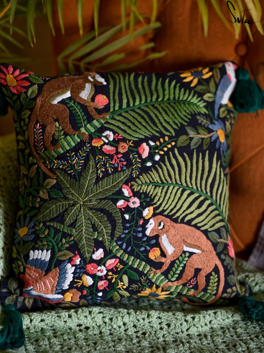 Tropical Haven (Cushion Cover) - suta